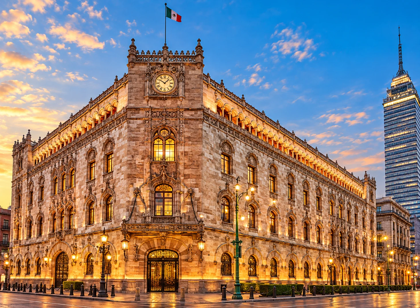 Fachada del Palacio Postal