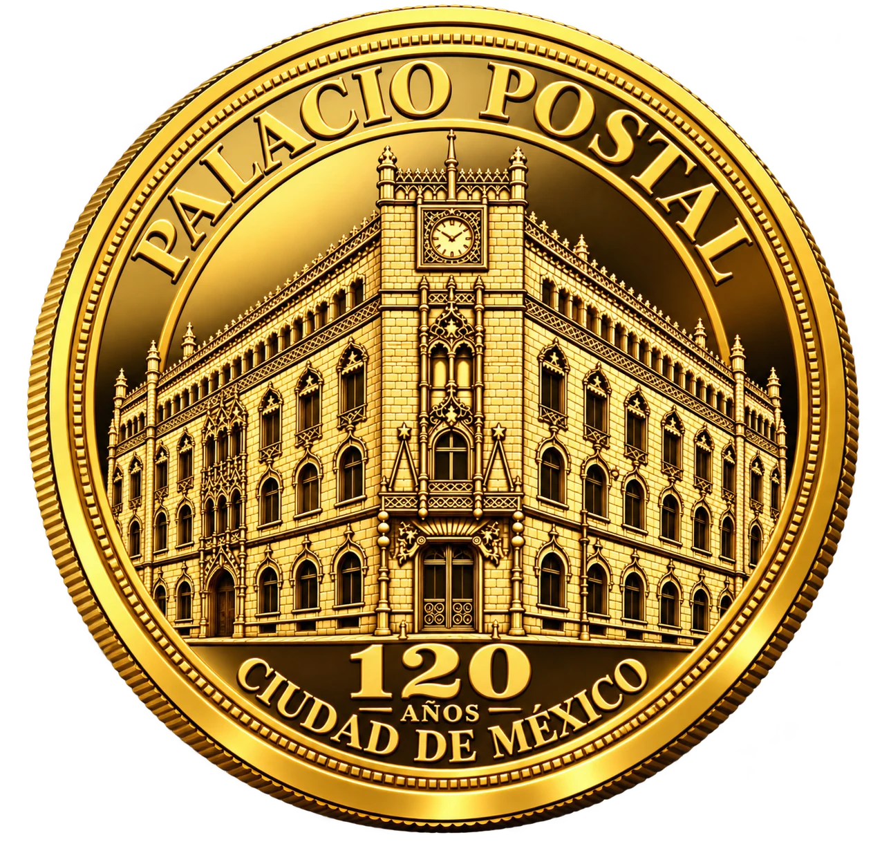 Moneda Palacio Postal 120 años